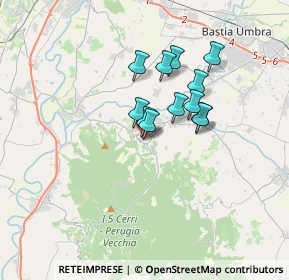 Mappa Piazza IV Novembre, 06084 Bettona PG, Italia (2.515)