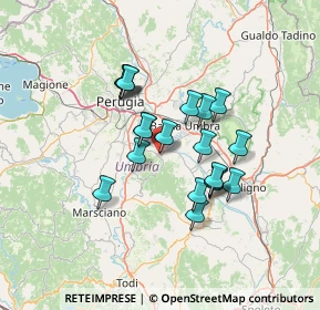 Mappa Piazza IV Novembre, 06084 Bettona PG, Italia (11.3635)