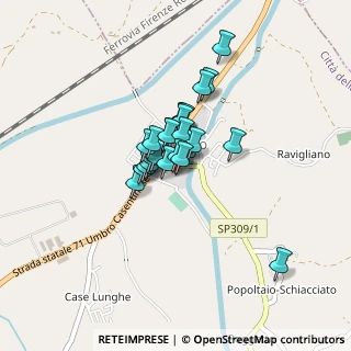 Mappa Via Dante, 06062 Città della Pieve PG, Italia (0.248)
