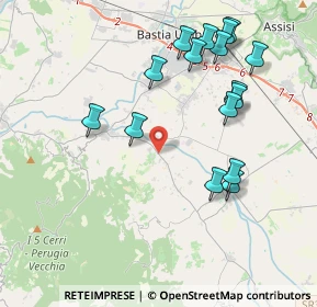 Mappa Località Cerreto, 06084 Bettona PG, Italia (4.39063)