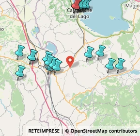 Mappa Via della Resistenza, 06062 Città della Pieve PG, Italia (9.4395)