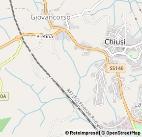 Mappa 53043 Chiusi SI, Italia (0.51923)
