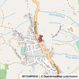 Mappa Corso Roma, 127, 58036 Roccastrada GR, Italia, 58036 Roccastrada, Grosseto (Toscana)