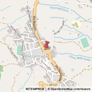 Mappa Corso Roma, 1, 58036 Roccastrada, Grosseto (Toscana)