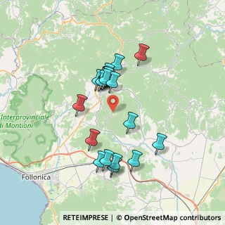 Mappa Località Fenice, 58024 Massa Marittima GR, Italia (6.332)
