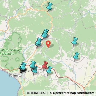 Mappa Località Fenice, 58024 Massa Marittima GR, Italia (10.0065)
