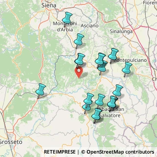 Mappa Località Villa a Tolli, 53024 Montalcino SI, Italia (16.1235)