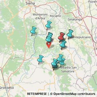 Mappa Località Villa a Tolli, 53024 Montalcino SI, Italia (11.593)