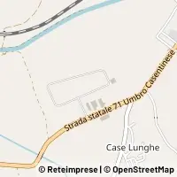 Mapa Città della Pieve