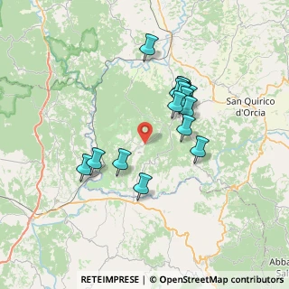 Mappa Località Tavernelle, 53024 Montalcino SI, Italia (6.322)