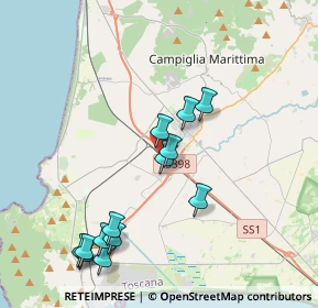 Mappa Via delle Lavorierine, 57021 Campiglia Marittima LI, Italia (4.29846)