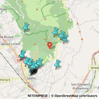 Mappa Via della Sportella, 06038 Spello PG, Italia (2.44167)