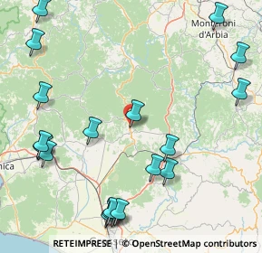 Mappa Via dei Cacciatori, 58036 Roccastrada GR, Italia (22.7875)