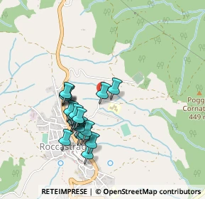 Mappa Via dei Cacciatori, 58036 Roccastrada GR, Italia (0.4255)