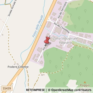 Mappa Via dei Colatori, 19, 58024 Zona Industriale Valpiana GR, Italia, 58024 Massa Marittima, Grosseto (Toscana)