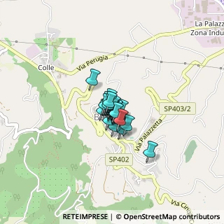Mappa Piazza C.B. Conte di Cavour, 06084 Bettona PG, Italia (0.164)