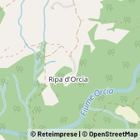 Map Castiglione d'Orcia