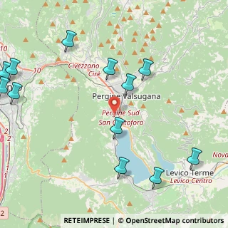 Mappa Via della Campagna Granda, 38057 Pergine Valsugana TN, Italia (5.5325)