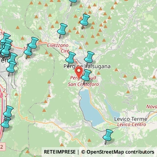 Mappa Via della Campagna Granda, 38057 Pergine Valsugana TN, Italia (6.768)