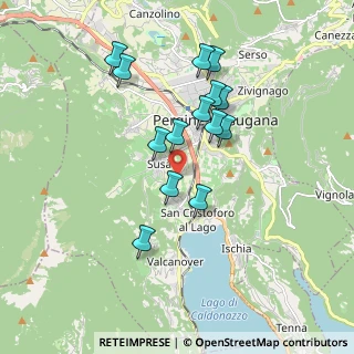 Mappa Via della Campagna Granda, 38057 Pergine Valsugana TN, Italia (1.59571)