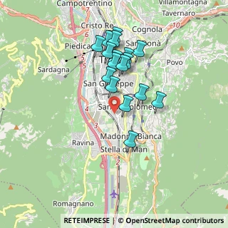 Mappa 38123 Trento TN, Italia (1.59944)