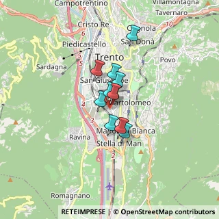 Mappa 38123 Trento TN, Italia (0.91909)