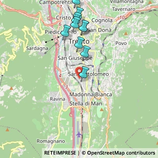 Mappa 38123 Trento TN, Italia (2.40273)