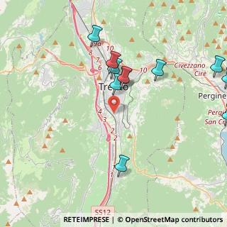 Mappa 38123 Trento TN, Italia (4.48182)