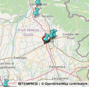 Mappa Via Bologna, 33037 Pasian di Prato UD, Italia (18.70417)