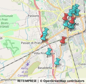 Mappa Via Santa Caterina, 33037 Pasian di Prato UD, Italia (2.44529)