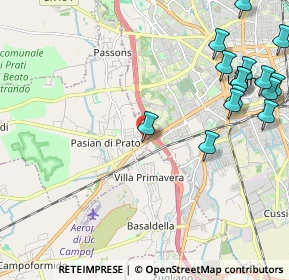 Mappa Via Santa Caterina, 33037 Pasian di Prato UD, Italia (2.75267)