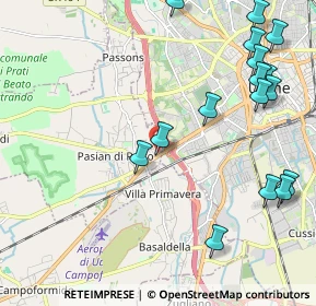 Mappa Via Santa Caterina, 33037 Pasian di Prato UD, Italia (2.61563)