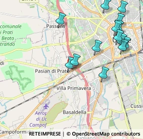 Mappa Via Santa Caterina, 33037 Pasian di Prato UD, Italia (2.37571)