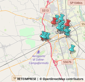 Mappa Via Orientale, 33037 Pasian di Prato UD, Italia (3.20929)