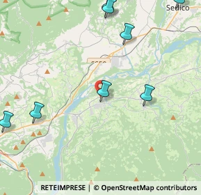Mappa Via G. Garibaldi, 32020 Lentiai BL, Italia (6.7425)