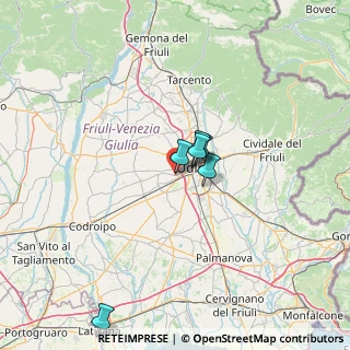 Mappa Via P. Bonanni, 33037 Pasian di Prato UD, Italia (39.055)