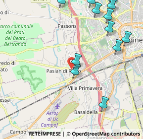 Mappa Via Roma, 33037 Pasian di Prato UD, Italia (2.66417)