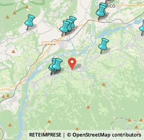 Mappa Via San Candido, 32026 Borgo Valbelluna BL, Italia (4.64417)