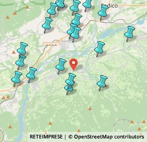 Mappa Via San Candido, 32026 Borgo Valbelluna BL, Italia (4.696)