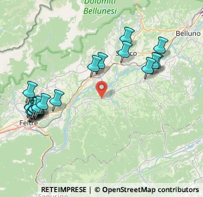 Mappa Via San Candido, 32026 Borgo Valbelluna BL, Italia (9.2085)