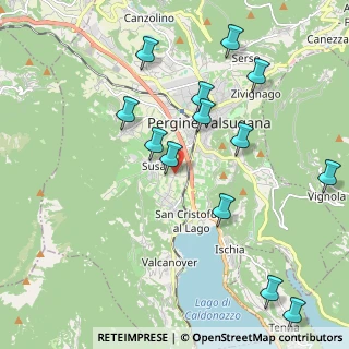 Mappa Via delle Stónfe, 38057 Pergine Valsugana TN, Italia (2.25)