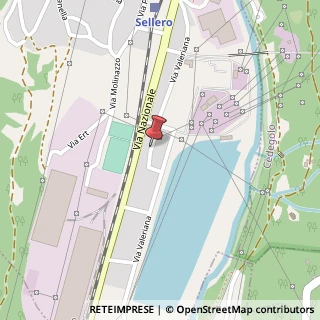 Mappa Via Valeriana, 3, 25050 Sellero, Brescia (Lombardia)