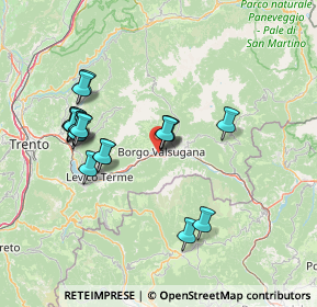 Mappa Via Armentera, 38051 Borgo Valsugana TN, Italia (14.133)