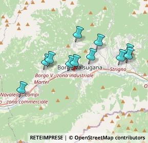Mappa Via Armentera, 38051 Borgo Valsugana TN, Italia (3.32273)