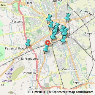 Mappa Via Paolo Fistulario, 33100 Udine UD, Italia (1.47429)