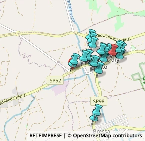 Mappa Via Silvio del Forno, 33037 Pasian di Prato UD, Italia (0.8)