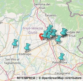 Mappa Via Silvio del Forno, 33037 Pasian di Prato UD, Italia (11.43308)