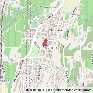 Mappa Via della Villa, 2, 38123 Trento, Trento (Trentino-Alto Adige)