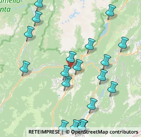 Mappa Via Risorgimento, 38070 Stenico TN, Italia (9.846)