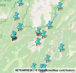 Mappa Via Risorgimento, 38070 Stenico TN, Italia (10.5345)